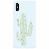 Husa silicon pentru Xiaomi Mi 8 Pro, Cactus