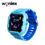 Ceas Smartwatch Pentru Copii Wonlex KT03, Model 2024 cu Functie Telefon, Localizare GPS, Camera, Pedometru, SOS, IP54 - Albastru, Cartela SIM Cadou