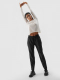 Pantaloni de alergare cu uscare rapidă pentru femei - negri, 4F Sportswear