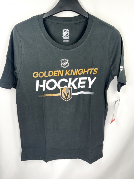 Vegas Golden Knights tricou de copii Apro Wordmark Ss Ctn Tee - Dětsk&eacute; M (10 - 12 let)