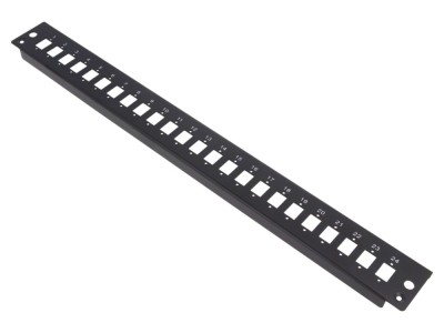 Patch Panel Fibră Optică 19&amp;quot; Negru RACK foto