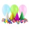 Set accesori petrecere 36 piese baloane trompete coifuri