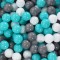 Gossi bile de joc, 250 buc., multicolor