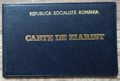 Carte de ziarist RSR, Constantin Diamantopol, 1981 foto