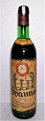 Z 19 VIN ROSU SPANNA GATTINARA, CANTINE CURTI, Recoltare 1964 CL 72 GR 13 foto