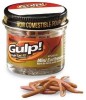 Rame Atificiale Berkley Powerbait Gulp Mini Earthworm Natural 79, 2.5cm, 42buc