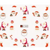 Cumpara ieftin Tatuaj Unghii LUXORISE Santa&#039;s Joy A1482, LUXORISE Nail Art