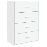 Cumpara ieftin Servanta, alb, 60x31x84 cm, lemn prelucrat