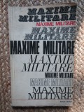 Maxime Militare -Mrin Mirea Ed.Militara 1973