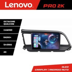 Navigatie Hyundai Elantra 2018- Lenovo Kit-1581 8 core QLED 2K 12+256 360 Android Waze USB Navigatie Internet Youtube Radio CarStore Technology