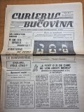ziarul curierul de bucovina noiembrie 1992
