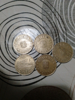 Moneda 50 de bani revoluția rom&amp;acirc;nă foto