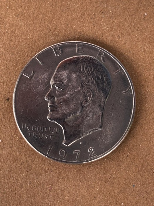 Moneda 1 Dollar 1972 D - Eisenhower Dollar