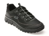 Pantofi sport SKECHERS negri, SUMMITS AT, din material textil