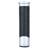 Mansoane Moto Tecnico Oxford Negru/Argintiu, 22mm, Aliaj Anodizat, Cauciuc Antiderapant, Ergonomice, Compatibile Universal
