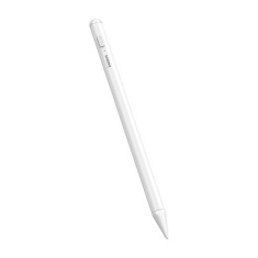 Stylus Pen magnetic cu indicator LED pentru iPad Baseus, alb foto