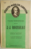 Pagini nemuritoare ale lui J.-J. Rousseau &ndash; Romain Rolland