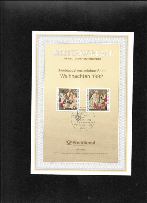 Germania FDC 44.1992