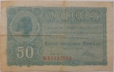 Romania, 50 Bani 1917 BGR