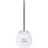 Cumpara ieftin Set Perie Toaletă BISK Grama 05601 Alb &ndash; Eleganță și Igienă