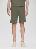 Q/S by s.Oliver Pantaloni scurti sport, barbati, cu talie medie si croiala Regular Fit, Verde, XL