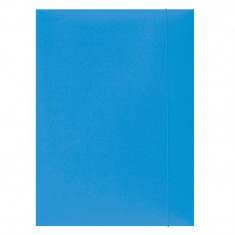 Mapa Din Carton Plastifiat Cu Elastic, 300gsm, Office Products - Bleu foto