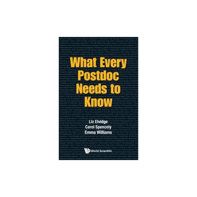 What Every Postdoc Needs to Know