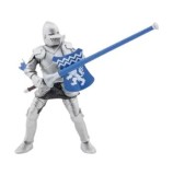 Cumpara ieftin Figurina Papo, Cavaler cu sulita si scut albastru