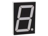 Afișaj LED 7 segmente 56mm roșu 100mcd