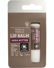 Balsam buze organic cu unt shea si vanilie Vanilla Shea Butter Lip Balm Organic 4 8 g Urtekram foto