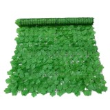 Gard viu artificial FomoX, frunze de artar verde deschis, 300x100cm, pentru interior/exterior
