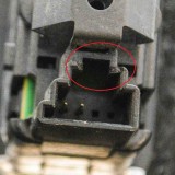 Comutator Mercedes-Benz GL X166 2017 A1668201210 Buton Start Stop Argintiu Aluminiu