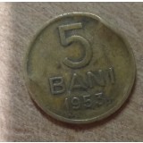 MNDRO10 moneda RPR Romania 5 bani 1953