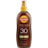 Carroten Protect &amp; Tan Ulei de protecție solară pentru un bronz rapid SPF30 150 ml