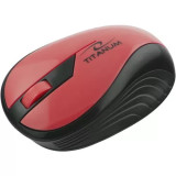 Mouse optic ESPERANZA Titanum, Wireless, 2.4 Ghz, 1000 DPI, Rosu
