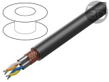 Cablu ETHERLINE&reg; TRAIN SF/UTP Cat 5e 22AWG Negru