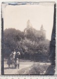 Bnk foto Castelul Bran - interbelica, Alb-Negru, Romania 1900 - 1950, Cladiri