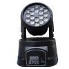 Moving Head IdeallStore&reg; 70W, 18 LED RGB, DMX512, Rotatie 630&deg;, Negru, Ideal DJ, Club, Party