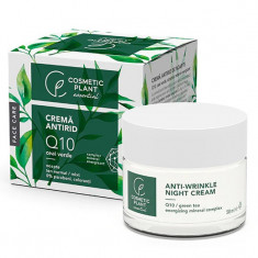 Crema antirid de noapte Plant Q10, 50ml, Cosmetic Plant