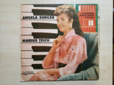 Angela Similea &amp;amp; Marius Teicu - Flacara Nestinsei Iubiri (Vinyl/LP)(Excelent) foto