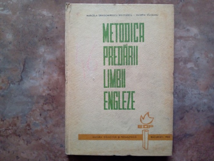 METODICA PREDARII LIMBII ENGLEZE, 1966