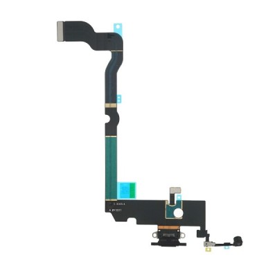 Flex Incarcare si Microfon iPhone XS Max Negru foto