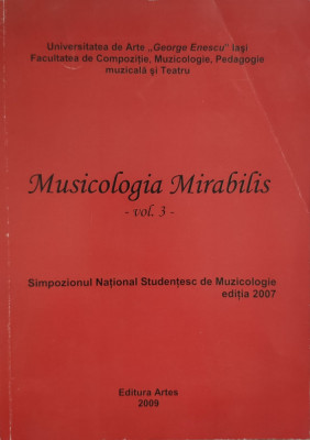 Musicologia Mirabilis Vol. 3 - Colectiv ,557999 foto
