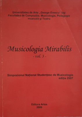 Musicologia Mirabilis Vol. 3 - Colectiv ,557999 foto