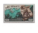 Monaco 1971 - Biroul Hidrografic Internațional, neuzata