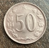 C50 - Moneda foarte veche - Cehoslovacia - 50 haleru - 1971