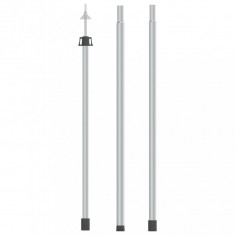 Stâlp telescopic pentru prelată, 102-260 cm, aluminiu