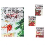 Fata de Masa Craciun 150x180 cm, Diverse Modele - Poliester Multicolor, Decor Masa Festiva