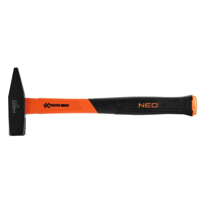 Ciocan de lacatu&Aring; 500 g, maner din fibra de sticla, bimaterial 25-145