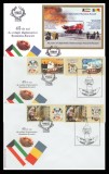 2008 Romania, 3 FDC Emisiune comuna Romania-Kuweit LP 1806 serie &amp; 1807 colita, Romania de la 1950, Istorie